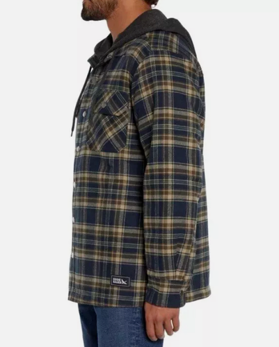 NEW!! Eddie Bauer Men's Hooded Shirt Jacket Variety #H4 - Picture 4 of 9