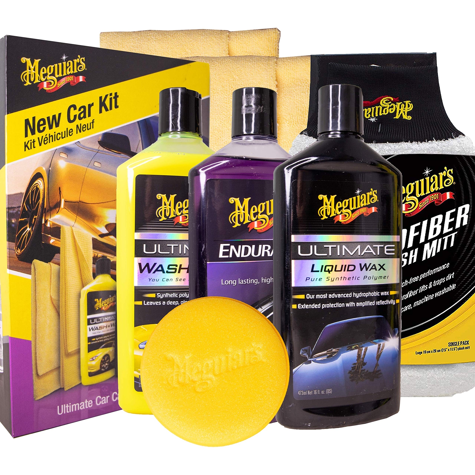 MEGUIAR'S G3201EU Meguiars New Car Kit, Kit Auto Nuova (s5d)
