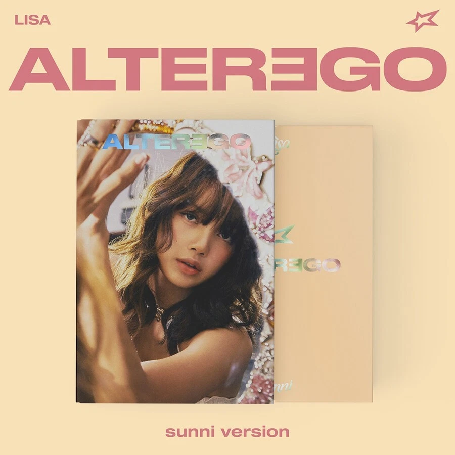 BLACKPINK LISA [ALTER EGO] Album PHOTO BOOK Ver./CD-R+Book+3