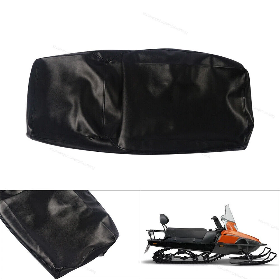 Cubierta de asiento de cuero sintético nueva III de repuesto apta para YAMAHA VK 540 1993-2015 Foto 3 de 4