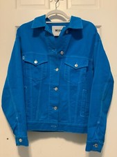 Msgm Blue Denim Jacket