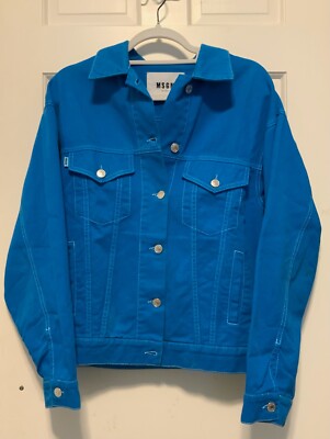 MSGM Blue Denim Jacket
