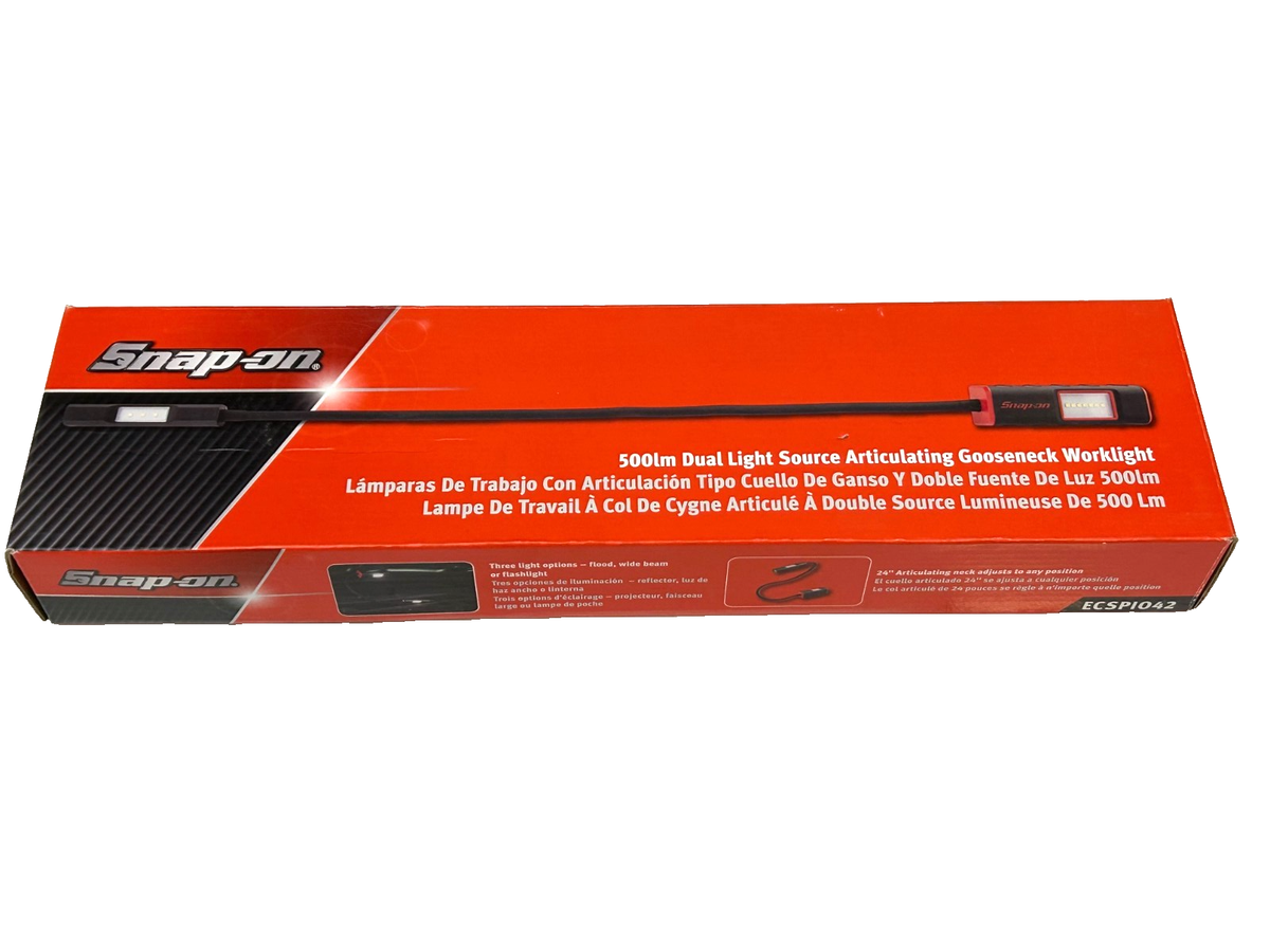 Snap On Tools NEW ECSPI042 Dual Source Articulating Light