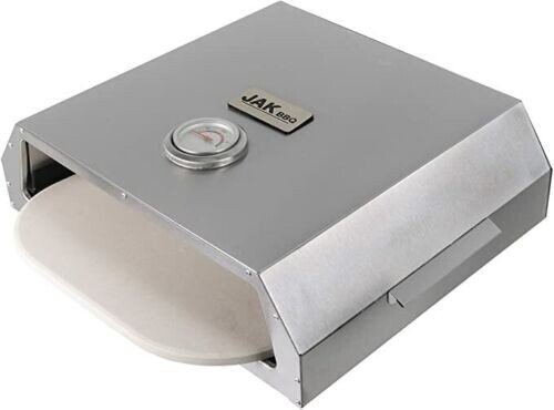 Bbq Pizza Oven Kit J 20 Silver Pizza Oven Set With Stone Pizza Oven Stainless St - Picture 1 of 3