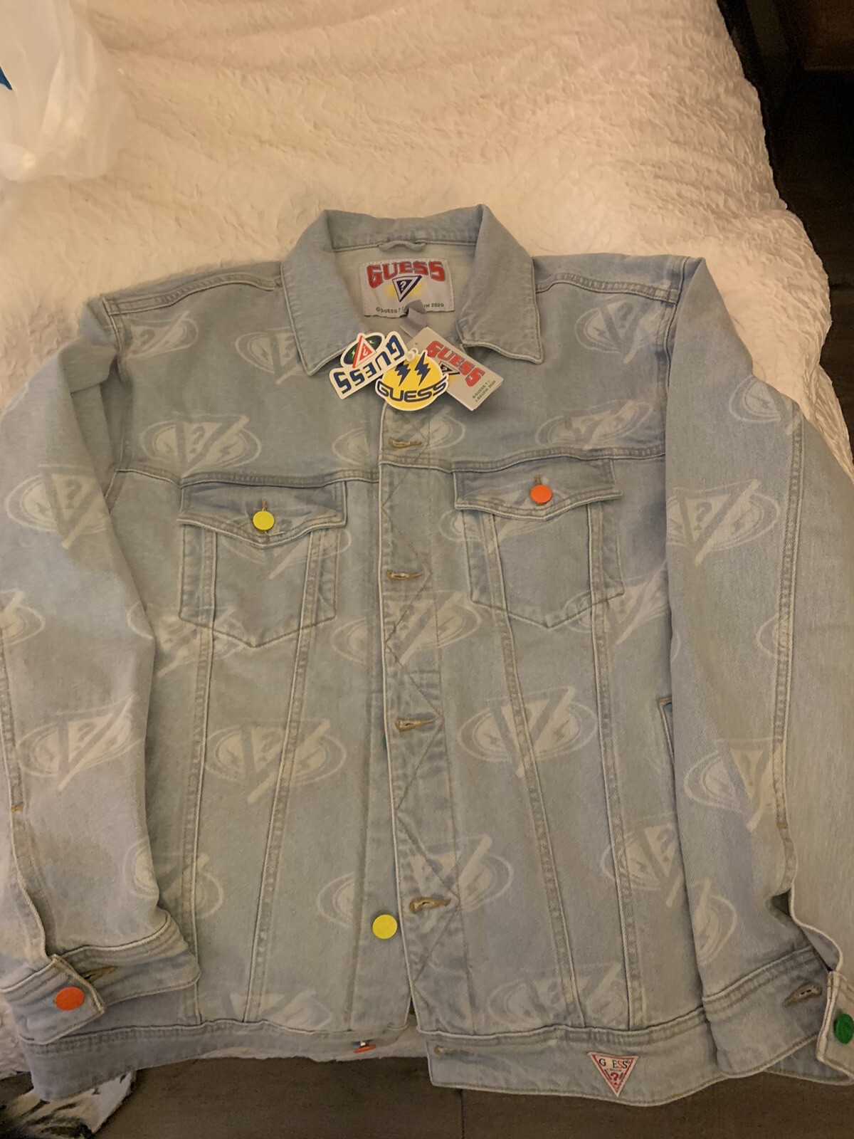 Guess x J.Balvin Denim Jacket | eBay