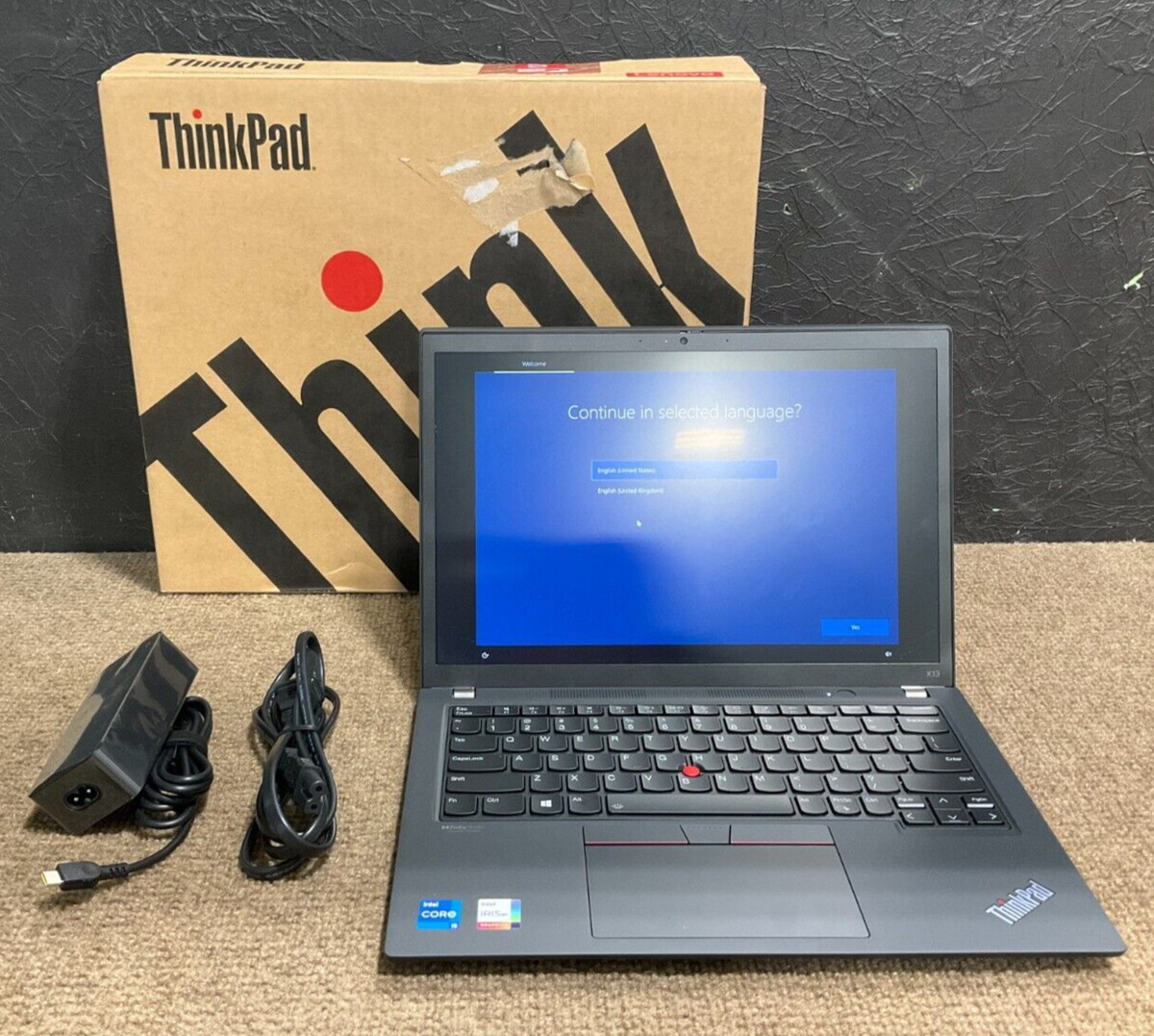 Lenovo ThinkPad X13 Gen2 13.3 in (256GB SSD, Intel Core i5 11th