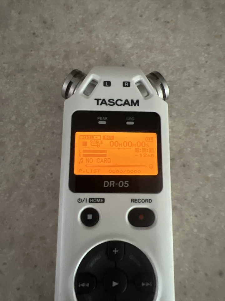 Tascam DR-05 Handheld Audio Recorder White Edition! - Image 2 of 4
