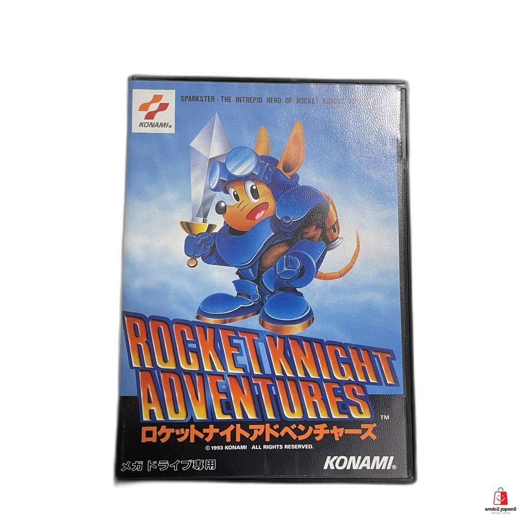 【美品】ロケットナイトアドベンチャーズ　メガドライブ 美品】ロケットナイトアドベンチャーズ メガドライブ - メルカリ