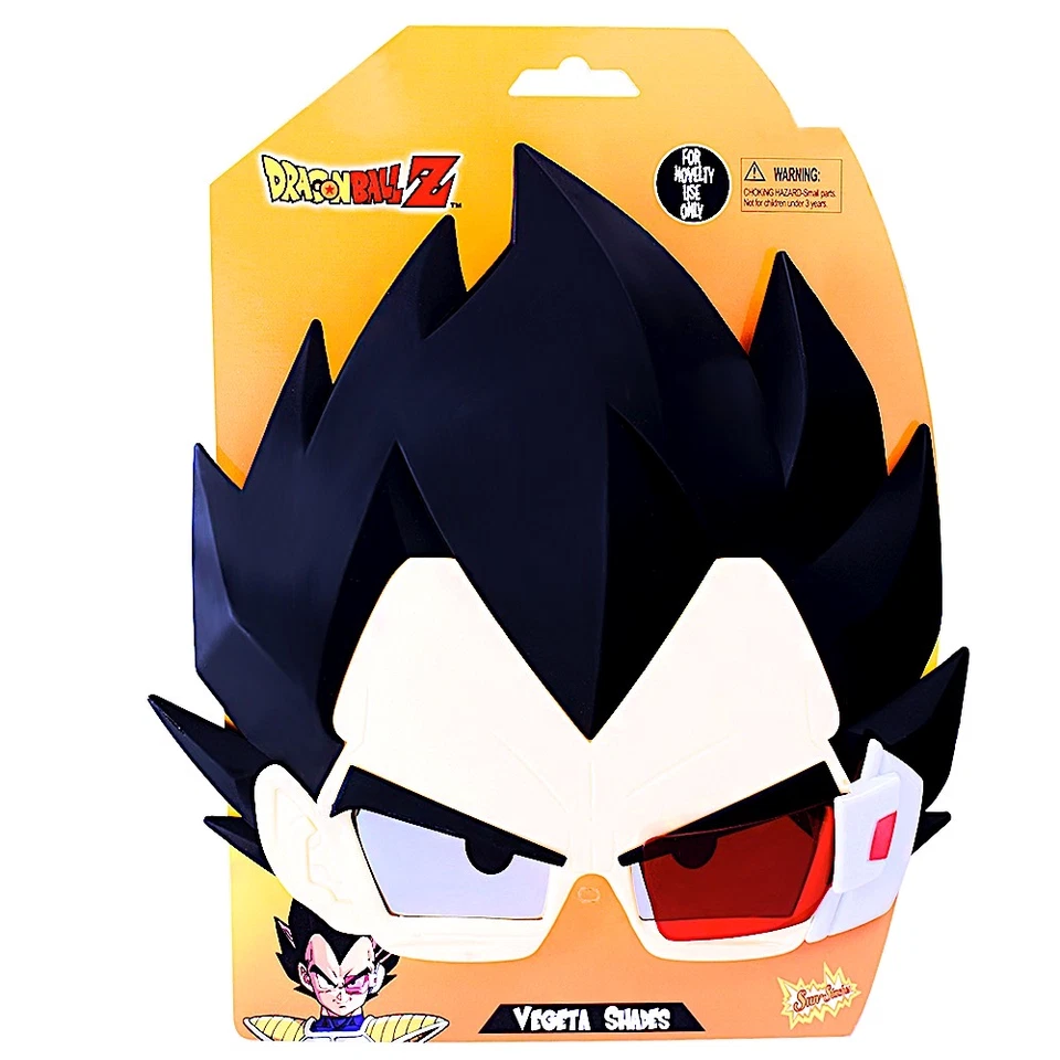 Sunglasses Sun-Staches Official Dragon Ball Z Vegeta UV 400 One Size SG2771 - Image 2 of 3