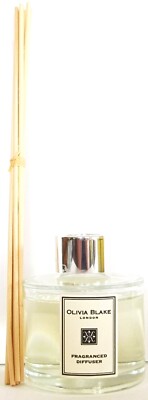 OLIVIA BLAKE London Reed Diffuser LIME BLOSSOM & BASIL, 3.3 fl. oz., NEW