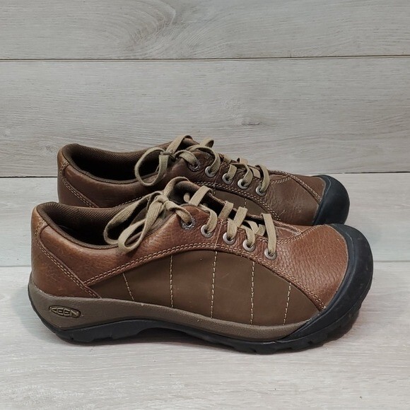 Scarpe sneakers Keen donna Presidio nabuk outdoor zoccoli pelle taglia 7 5