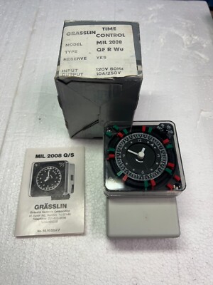 Grasslin Time Switch MIL 2008 Timer