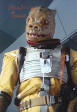 ALAN HARRIS signed Autogramm 20x30cm STAR WARS in Person autograph COA