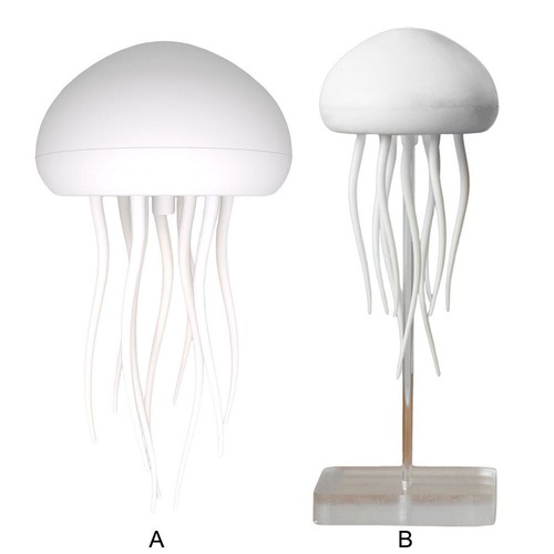 Jellyfish Pendant Light Voice Control Type-C Charge Cute Jellyfish Bedside Lamp - Picture 8 of 18
