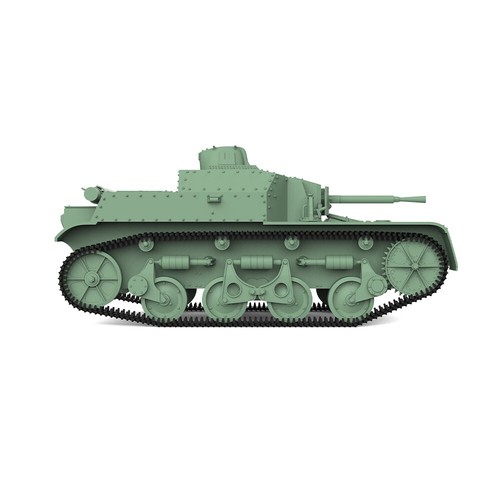 SSMODEL SS35660 1/35 Kit Modelo Militar Francia Renault 1935 (ZT-3) Tanque Destructor - Imagen 4 de 10