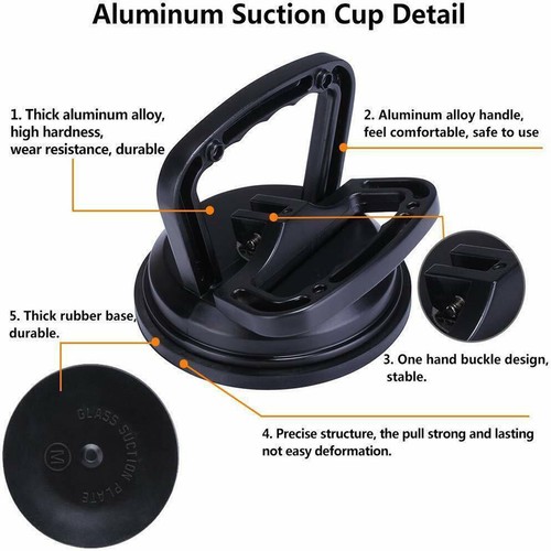 2 X Suction Cup Automobile Dent Remover Puller Glass Remover Tool Car - Picture 10 of 14