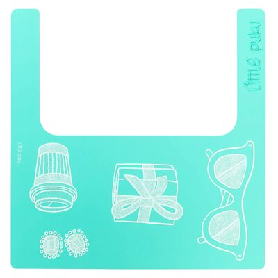 2 pack of IKEA High Chair Placemat    Breakfast at Tiffanys  Silicone 