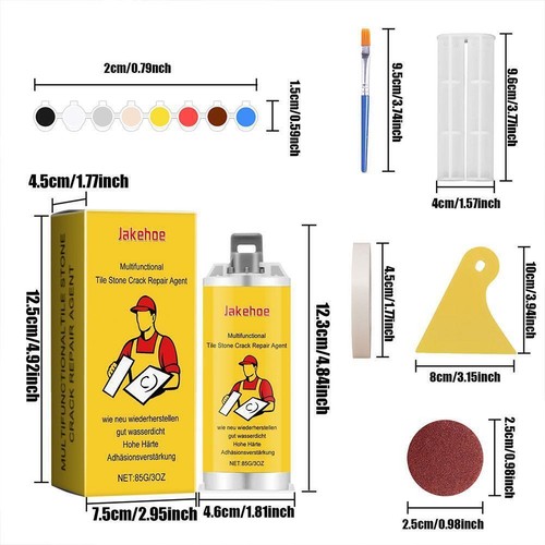 Multifunctional Tile Stone-Crack Repair Kit,Tile Granite-and Kit~ Repair A0U5 - Picture 15 of 15