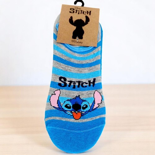 Disney Stitch Ankle Socks 3 Pack UK 3โ7 Women Girls Low Cut Trainer Gift - Picture 4 of 10
