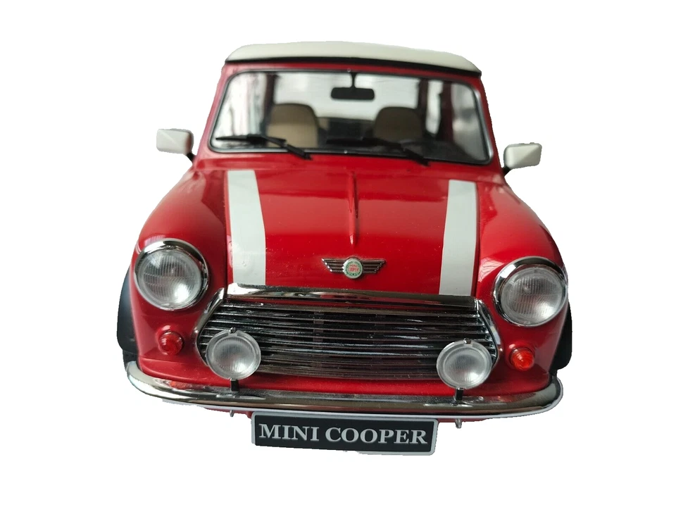 Premium ClassiXXs 10351 Mini Cooper 12  Solar Red / White  1:12  1969 - Immagine 4 di 4