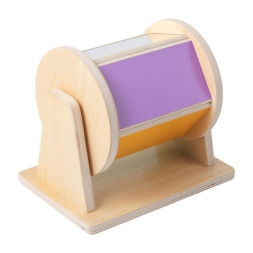 Rotating Toy Drum with Mirror Rolling Drum for Infant 2 Years Old Children - Picture 5 of 5
