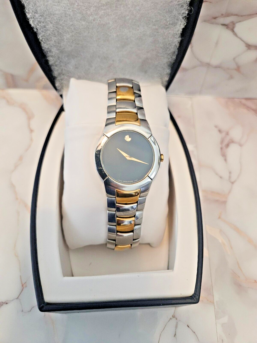 MOVADO Swiss Watch 81 G1 1897 SAPHIRE CRYSTAL | eBay