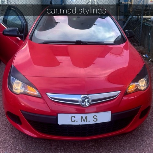 Augenbrauen passend für Vauxhall Astra J 3 Türer Augenlider/schwarz Kunststoff SRI/VX Line/MK6 - Bild 14 von 15