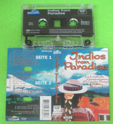 MC PATRICK OLIVER Indios from paradise 1997 Netherlands POLYSTAR no cd lp