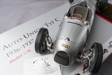 CMC 1/18 Auto Union Type C 1936-1937 Diecast Model Car Rare Japan