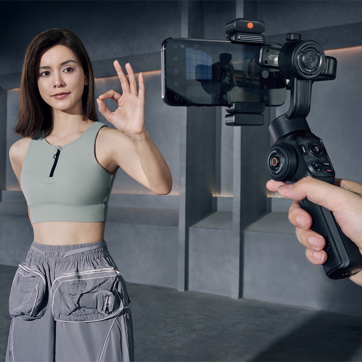 Hohem iSteady MT2 Kit camera gimbal met AI-tracker