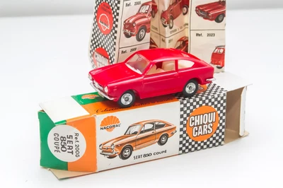 Nacoral Chiqui Cars Seat Fiat 850 Coupe No Edil No Mebetoys No Mercury No Dinky - Photo 1/4