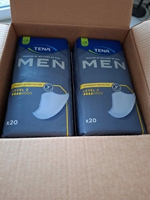 TENA Men Level 2 Inkontinenz Einlagen - 6 x 20 Stk. (120 Stück)