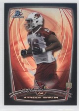 2014 Bowman Chrome Black Refractor 89/299 Kareem Martin #173 0c2