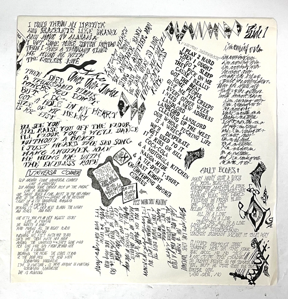 X ~ WILD GIFT ~ Orig. LP/Vinyl Slash Records 1981 VG+~14 - Image 3 of 4