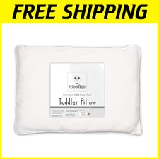 Australian Wool Toddler Pillow, 100 Cotton Cover