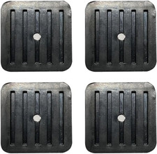 4 Pack Mini Split Anti-Vibration Pads Wall Mounting Bracket Isolator Rubber Pad