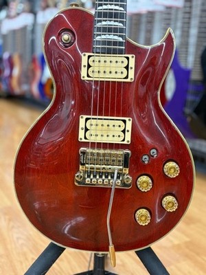 ARIA PRO II PE R80 Les Paul type Red W/Gig bag Electric Guitar Used From Japan