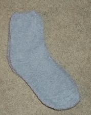 New 1 Pair Women's Fluffy Fuzzy Socks Gray NEW