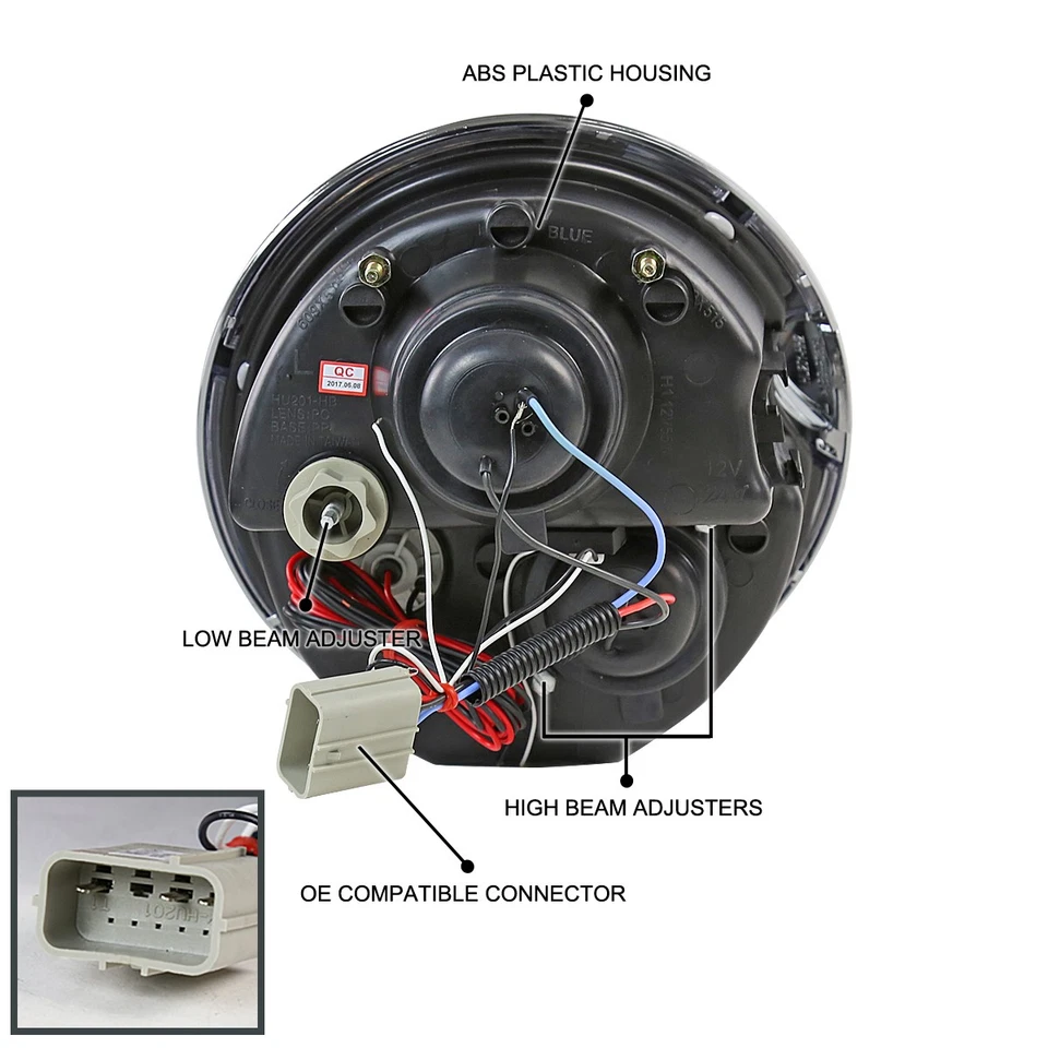 Clear Fits 2002-2006 Mini Cooper S LED Halo Projector Headlights Lamp Pair 02-05 Foto 4 de 4