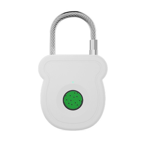 Cadenas Fingera Biométrique Anti-Empreintes - Étanche IP67 USB Rechargeable Sans Clé