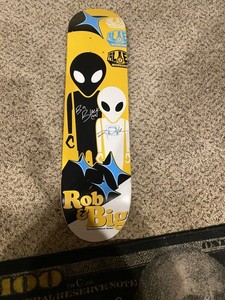 Alien Workshop Rob Dyrdek Deck RARE 7.75 New Out Of Production Send Helpseries
