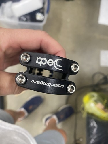 Stelo alluminio Deda Super Leggero 100mm 31,8mm - usato, segni di usura - Foto 4 di 7