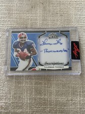 2024 Leaf Metal Thurman Thomas Inscriptions “Thurminator” Autograph /100