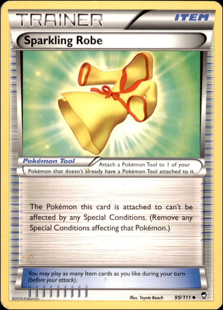 Pokemon - Sparkling Robe #99/111 - XY - Furious Fists Uncommon