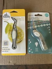 Precision Tip Craft Tweezers And Lighted Reverse Tweezers