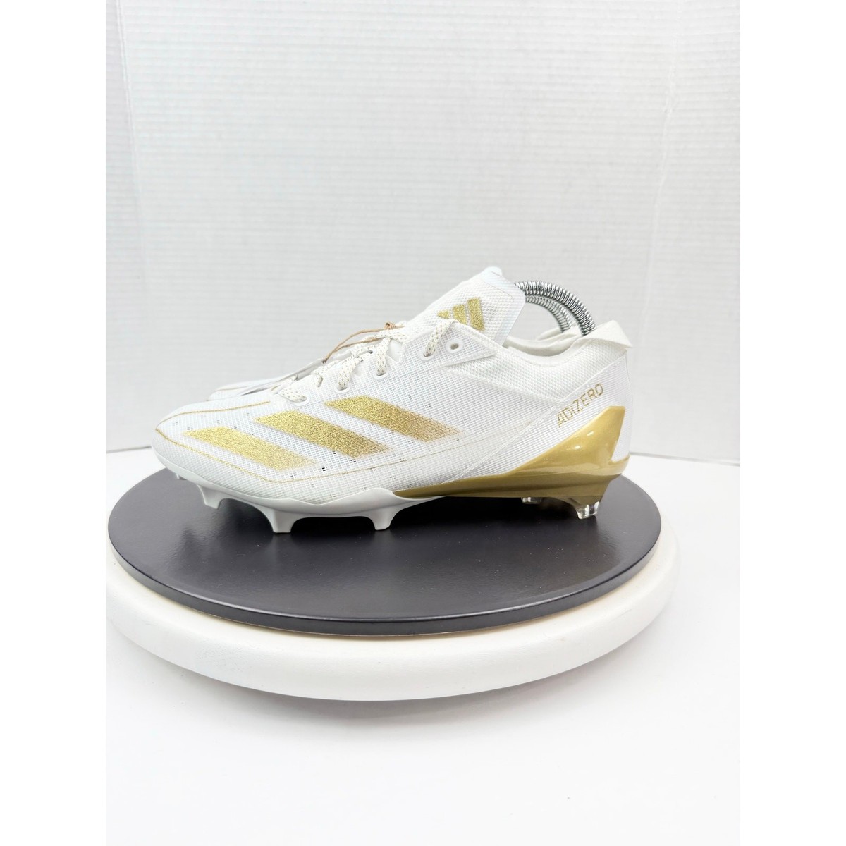 Adidas Adizero Electric Mens Size 10 White Metallic Gold  display picture 1