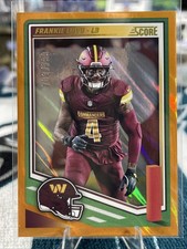 2025 Score Football Frankie Luvu  /799 Orange Lava #108 SP NM