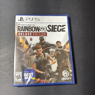 Tom Clancy's Rainbow Six Siege - Deluxe Edition (Sony PlayStation 5) Sealed  