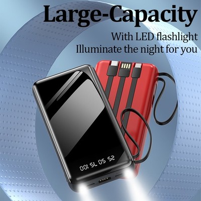 Powerbank 20000mAh 22.5W Batterie USB Schnellladen Batterie Ladegerät Für Handy