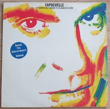 vinyles 33 tours Capdevielle Les enfants des ténèbres et les anges de la rue